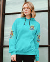 Maxcorners Smell The Sea Feel The Breeze Compass All Over Print LM1501