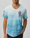 Maxcorners Live Your Life By A Compass Waves All Over Print LM1501