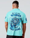 Maxcorners Not All Who Wander Are Lost Compass Beach All Over Print LM1501