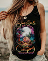 Maxcorners Some Girls Are Just Born Camping All Over Print LM2101
