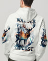 Maxcorners Not All Who Wander Are Lost Deer All Over Print LM2101