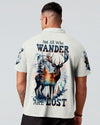 Maxcorners Not All Who Wander Are Lost Deer All Over Print LM2101
