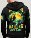 Maxcorners Not All Who Wander Are Lost Bigfoot All Over Print LM1601