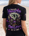 Maxcorners Making Memories One Campfire At A Time Gnome Halloween All Over Print - Tltw1707252 LM1501
