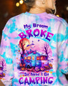 Maxcorners My Broom Broke So Now Halloween Camping All Over Print LM2101