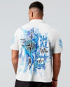 Maxcorners Not All Who Wander Are Lost Compass All Over Print LM1501