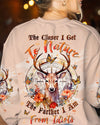 Maxcorners The Closer I Get To Nature Deer Compass All Over Print LM2101