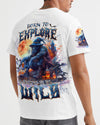 Maxcorners Born To Explore Destined To Be Wild Bigfoot Halloween All Over Print LM2101