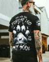 Maxcorners And Into The Forest I Go Wolf All Over Print LM1501