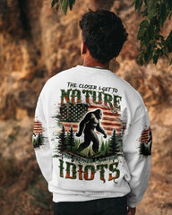 Maxcorners The Closer I Get To Nature Bigfoot All Over Print LM1601