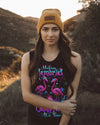 Maxcorners Making Memories One Campfire At A Time Flamingo Christmas All Over Print LM2101