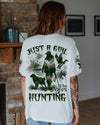Maxcorners Just A Girl Who Loves Hunting All Over Print LM1601