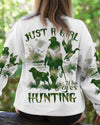 Maxcorners Just A Girl Who Loves Hunting All Over Print LM1601