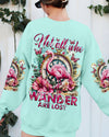 Maxcorners Not All Who Wander Are Lost Flamingo All Over Print LM2101