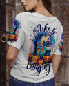 Maxcorners This Witch Loves Camping Halloween All Over Print LM2101