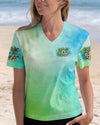 Maxcorners Smell The Sea Feel The Breeze Compass All Over Print LM2101