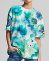 Maxcorners Not All Who Wander Are Lost Tie Dye All Over Print LM2101