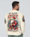 Maxcorners Not All Who Wander Are Lost Christmas All Over Print LM2101
