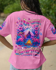 Maxcorners If I'm Drunk Flamingo Camping All Over Print LM1501