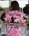 Maxcorners Pretty In Pink Hunting Camo All Over Print LM1601