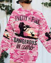 Maxcorners Pretty In Pink Hunting Camo All Over Print LM1601