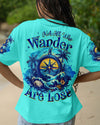 Maxcorners Not All Who Wander Are Lost Compass All Over Print LM1501