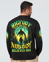Maxcorners Bigfoot Saw Me But Nobody Believes Him All Over Print LM1601