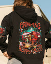 Maxcorners Camping Is My Happy Place Christmas All Over Print LM2101