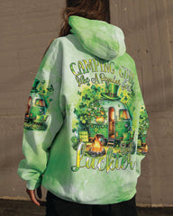Maxcorners Camping Girl Patrick's Day All Over Print LM2101