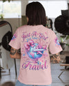 Maxcorners Just A Girl Who Loves Travel All Over Print LM1501
