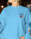 Maxcorners Smell The Sea Feel The Breeze Compass All Over Print LM2101