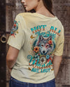 Maxcorners Not All Those Who Wander Are Lost Wolf All Over Print LM2101