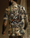 Maxcorners If I'm Not Hunting I'm Thinking About It All Over Print LM1601