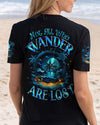 Maxcorners Not All Who Wander Are Lost Compass All Over Print LM1501