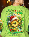 Maxcorners Not All Who Wander Are Lost Compass Christmas All Over Print LM2101