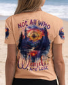 Maxcorners Not All Who Wander Are Lost All Over Print LM2101