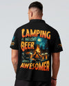 Maxcorners Camping Is Awesome Beer Make It Awesomer All Over Print LM1501