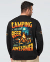 Maxcorners Camping Is Awesome Beer Make It Awesomer All Over Print LM1501