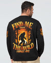 Maxcorners Find Me Where The Wild Things Are Bigfoot All Over Print LM2101