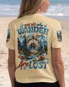 Maxcorners Not All Who Wander Are Not Compass All Over Print LM1501