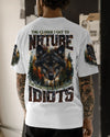 Maxcorners The Closer I Get To Nature Wolf All Over Print LM2101