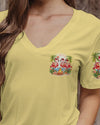 Maxcorners Life Is Better Around The Campfire Flamigos All Over Print LM2101