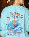 Maxcorners Smell The Sea Feel The Breeze Compass All Over Print LM2101