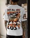 Maxcorners Not All Who Wander Are Lost Lion All Over Print LM2101