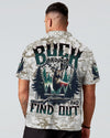 Maxcorners (Hot Deal) Buck Around And Find Out Deer Hunting All Over Print LM1601