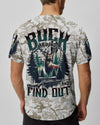 Maxcorners (Hot Deal) Buck Around And Find Out Deer Hunting All Over Print LM1601