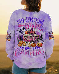 Maxcorners My Broom Broke So Now Halloween Camping All Over Print LM2101