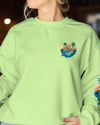 Maxcorners Smell The Sea Feel The Breeze Compass All Over Print LM2101
