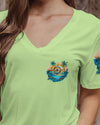 Maxcorners Smell The Sea Feel The Breeze Compass All Over Print LM2101