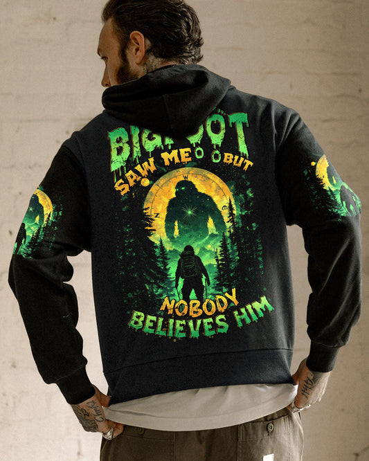Maxcorners Bigfoot Saw Me But Nobody Believes Him All Over Print LM1601